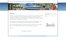Tablet Screenshot of 3monkeys.reelmedia.org